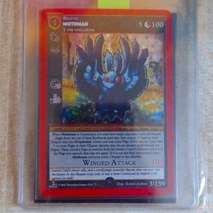 Metazoo TCG :Cryptid Nation; Mothman Full Holo 2nd Edition Mint